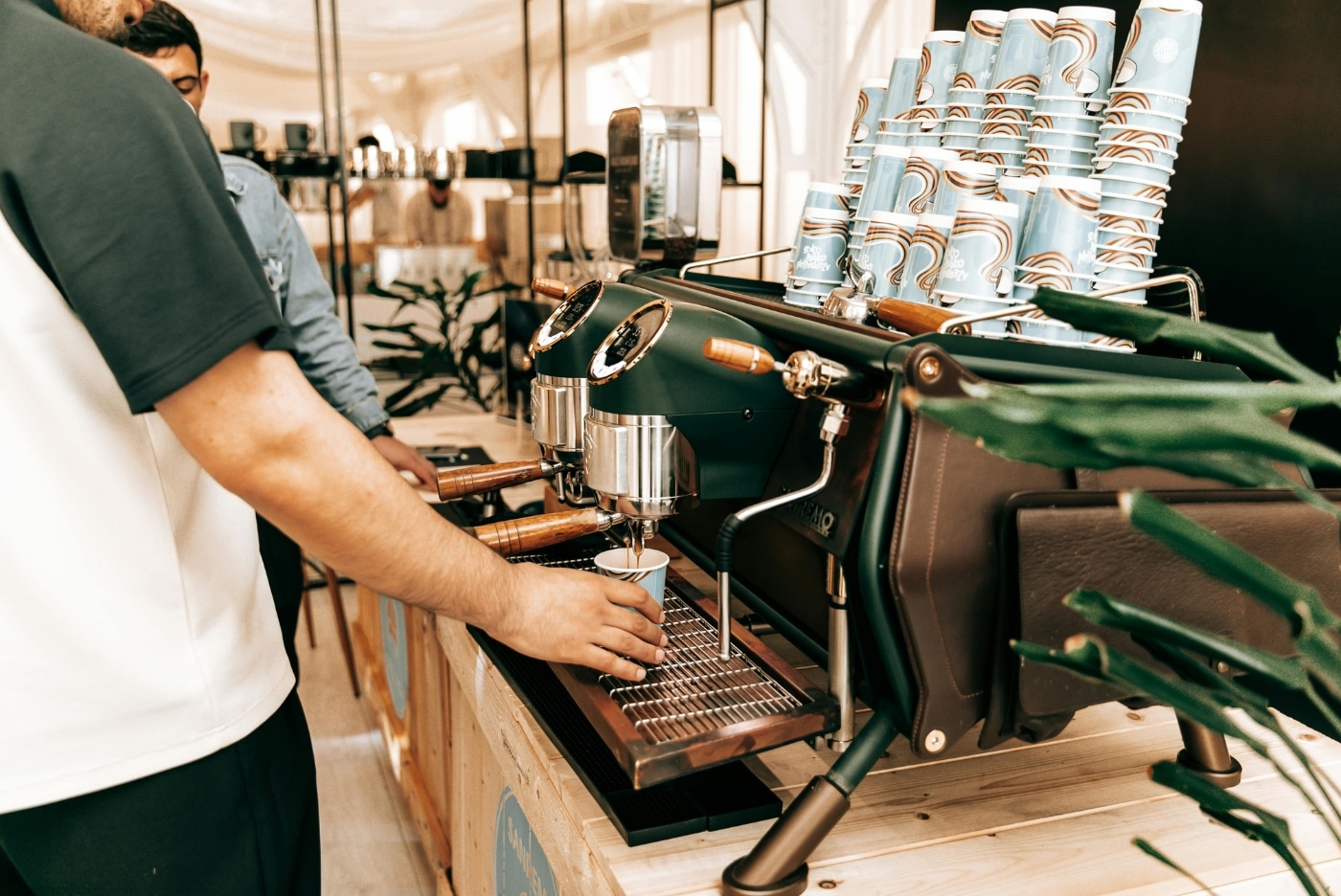 coffee cart